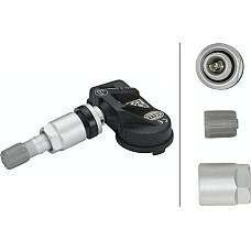 Senzor, sistem de control al presiunii pneuri RENAULT LAGUNA (DT0/1), Compartiment, 09.2008 - 12.2015 HELLA 6PP 358 139-171