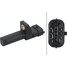 Senzor impulsuri. arbore cotit Senzor pozitie arbore cotit MERCEDES C C204 C CL203 C T-MODEL S203 C T-MODEL S204 MERCEDES-BENZ CLK (C209), Compartiment, 05.2002 - 03.2010 HELLA 6PU 009 167-421