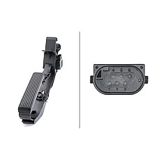 Senzor. pedala acceleratie Pedala de acceleratie MERCEDES C CL203 C W203 C T-MODEL S203 CLC CL203 CLK A209 CLK C2 MERCEDES-BENZ CLK (C209), Compartiment, 05.2002 - 03.2010 HELLA 6PV 010 946-481