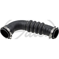 Furtun ear supraalimentare intercooler Dreapta diametru 53-58mm lungime 375mm negru AUDI A4 B7 A6 ALLROAD AUDI A4 (8H7, B6, 8HE, B7), Sabrioleta, 01.2002 - 12.2009 Gates 09-0358