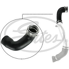 Furtun ear supraalimentare intercooler negru BMW X3 E83 2.0D 09.04-08.07 BMW X3 (E83), Crossover, 01.2003 - 12.2011 Gates 09-0713