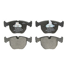 Set placute frana.frana disc Set placute frana Fata cu instructiuni de montare cu lacat cu un tampon de amortizare se potriveste BMW 5 - IV (E39), Sedan, 09.1995 - 07.2003 BOSCH 0 986 494 028