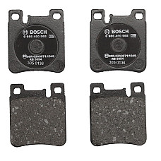 Set placute frana.frana disc Set placute frana Spate se potriveste. MERCEDES 124 T-MODEL S124 124 W124 C CL203 C T-MODEL S202 C MERCEDES-BENZ E-CLASS T-Model (S124), Turism, 06.1993 - 06.1996 BOSCH 0 986 460 965