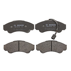 Set placute frana.frana disc Set placute frana Fata se potriveste. CITROEN JUMPER I FIAT DUCATO PEUGEOT BOXER 2.0-2.8D 01.97-12 PEUGEOT BOXER (Y), Autobuz, 09.2005 - BOSCH 0 986 424 769