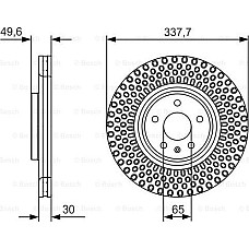 Disc frana AUDI A3 (8VS, 8VM), Limousine, 05.2013 - BOSCH 0 986 479 C90