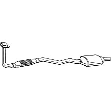 Catalizator OPEL ASTRA F CLASSIC ASTRA G ASTRA G-KOMBI 1.6 01.98-08.02 OPEL ASTRA G (T98), Hatchback, 02.1998 - 12.2009 Bosal 099-639