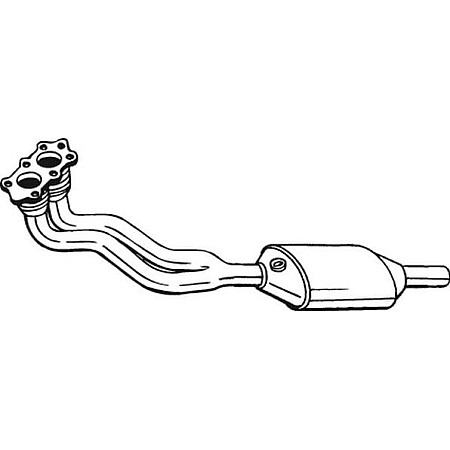 Catalizator AUDI A3 SEAT LEON TOLEDO II SKODA OCTAVIA I VW BORA BORA I GOLF IV 1.6 09. SEAT LEON (1M1), Hatchback, 11.1999 - 06.2006 Bosal 099-833