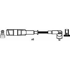 Set fise bujii FORD GALAXY (WGR), Dubita, 03.1995 - 05.2006 NGK 0932