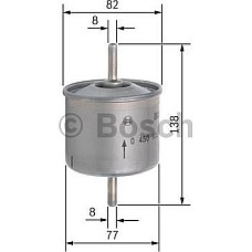 Filtru combustibil se potriveste. FORD COUGAR ESCORT CLASSIC ESCORT V ESCORT V EXPRESS ESCORT VI ESCORT VI-KOMBI FIESTA III FIES FORD MONDEO I (GBP), Sedan, 01.1993 - 08.1996 BOSCH 0 450 905 324
