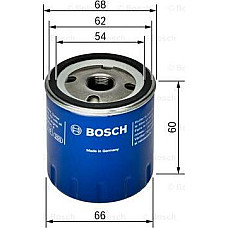 Filtru ulei se potriveste. AIXAM CITY CROSSLINE D-TRUCK DACIA LOGAN LOGAN II LOGAN MCV II SANDERO SANDERO II NISSAN KUBISTAR REN RENAULT MODUS / GRAND MODUS (F/JP0_), Hatchback, 09.2004 - BOSCH 0 451 104 025