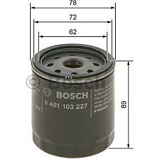 Filtru ulei se potriveste. FORD COURIER ESCORT CLASSIC ESCORT IV ESCORT IV EXPRESS ESCORT V ESCORT V EXPRESS ESCORT VI ESCORT VI FORD SIERRA (GBG, GB4), Sedan, 01.1987 - 02.1993 BOSCH 0 451 103 227