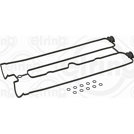 Set garnituri. Capac supape supapa acopere garnitura kit EL212610 EL495770 OPEL 1.816V - Evanda 2.0-05- VAUXHALL VX220 (E01), Sabrioleta, 09.2000 - 07.2005 Elring 058.880