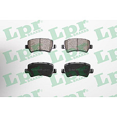 Set placute frana.frana disc Set placute frana Spate se potriveste. VOLVO S60 II S80 II V60 I V70 III V70 III-KOMBI XC60 I XC70 VOLVO XC70 II (136), Turism, 04.2007 - LPR 05P1474