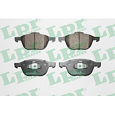 Set placute frana.frana disc Set placute frana Fata FORD C-MAX II FOCUS III GRAND C-MAX KUGA I FORD USA FOCUS MAZ FORD FOCUS III (DEH), Estate Van, 02.2012 - LPR 05P1627