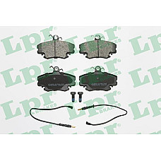 Set placute frana.frana disc Set placute frana Fata DACIA LOGAN LOGAN EXPRESS LOGAN MCV SANDERO PEUGEOT 205 II 30 RENAULT TWINGO I (S06_), Hatchback Van, 03.1993 - 06.2012 LPR 05P349