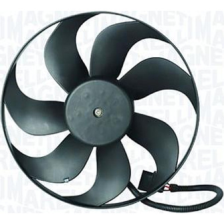 Ventilator. radiator Ventilator radiator AUDI A3 TT SEAT AROSA CORDOBA IBIZA III LEON TOLEDO II SKODA FABIA I FAB VW NEW BEETLE (9C1, 1C1), Hatchback, 01.1998 - 11.2010 Magneti Marelli 069422722010