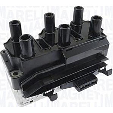 Bobina de inductie BAEQ061 cu aprindere prin bobina FORD GALAXY 2.8 V6-95.11 VW GOLF III - VENTO 2.8 VR6-92.01 Passat VR VW GOLF III Variant (1H5), Turism, 07.1993 - 04.1999 Magneti Marelli 060717061012