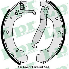Set saboti frana spate VW LT 28-35 I LT 40-55 I TRANSPORTER III 1.6D-2.4D 08.78-06.96 VW LT 28-35 I (281-363), Autobuz, 04.1975 - 06.1996 LPR 06740