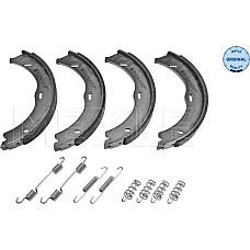 Set saboti frana, frana de mana MERCEDES-BENZ VIANO (W639), Dubita, 09.2003 - Meyle 014 533 0002/S