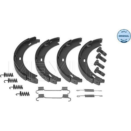 Set saboti frana, frana de mana MERCEDES-BENZ CLC-CLASS (CL203), Compartiment, 05.2008 - 06.2011 Meyle 014 042 0202