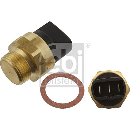 Comutator temperatura. ventilator radiator intrerupator termostatic al ventilatorului radiatorului AUDI 100 C2 10 VW POLO (86C, 80), Compartiment, 10.1981 - 09.1994 Febi Bilstein 01528