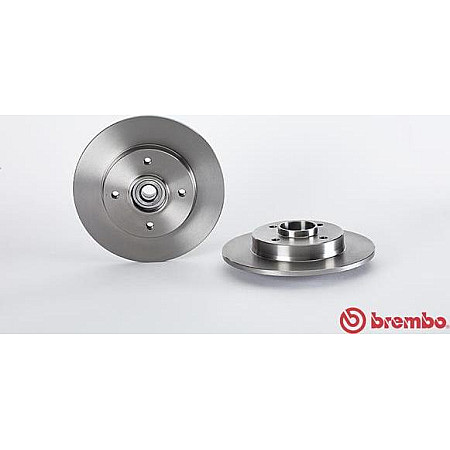 Disc frana Disc de frana cu rulment Spate Dreapta-Stanga cu inel ABS se potriveste. CITROEN C4 C4 I PEUGEOT 207 307 307-KOMBI 1. PEUGEOT 307 (3A/C), Hatchback, 08.2000 - 12.2012 Brembo 08.9512.17