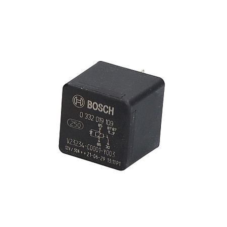 Releul curentului de lucru 30A 12V numar de afisari 5buc se potriveste. GAZ GAZELLE SOBOL VOLGA 2.1D 02.93-04.13 GAZ GAZELLE (SOBOL), Autobuz, 01.2003 - 03.2013 BOSCH 0 332 019 109