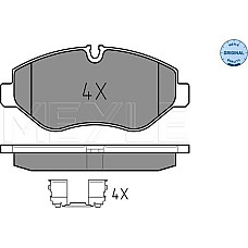 Set placute frana MERCEDES-BENZ SPRINTER 3,5-t (906), Van, 06.2006 - Meyle 025 291 9220