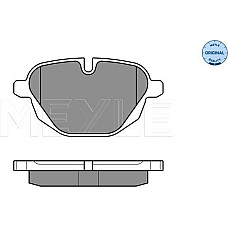 Set placute frana BMW X4 (G02, F98), Crossover, 04.2018 - Meyle 025 245 6118
