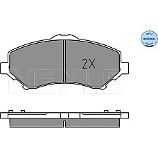 Set placute frana JEEP COMPASS (MK49), Crossover, 08.2006 - Meyle 025 246 0417