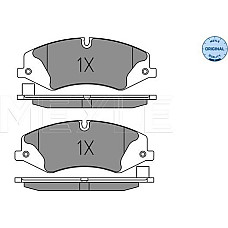 Set placute frana LAND ROVER DISCOVERY IV (L319), Crossover, 09.2009 - Meyle 025 250 2119