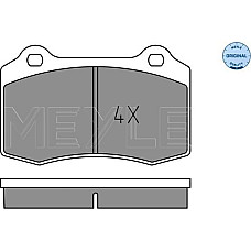 Set placute frana PEUGEOT 208 I (CA_, CC_), Hatchback, 03.2012 - Meyle 025 213 8115