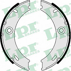Set saboti frana. frana de mana Set saboti frana spate MERCEDES G W461 G W463 SPRINTER 2-T B901 B902 SPRINTER 3-T MERCEDES-BENZ VARIO (668), Cadru de sprijin, 09.1996 - LPR 07970