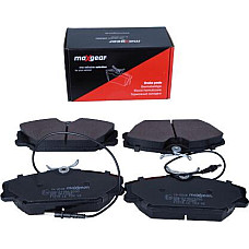 Set placute frana RENAULT MEGANE Scenic (JA0/1_), Dubita, 10.1996 - 12.2001 Maxgear 19-0548