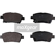 Set placute frana TOYOTA YARIS VERSO (_P2_), Dubita, 08.1999 - 09.2005 Maxgear 19-1153