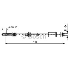 Furtun frana OPEL ASTRA H (A04), Turism, 08.2004 - 05.2014 BOSCH 1 987 476 455