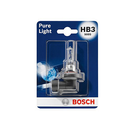 Bec incandescent Bec ambalaj blister 1buc HB3 12V 5W P20D Pure Light se potriveste. MERCEDES SLR R199 VOLVO C30 C70 II S40 II S6 MITSUBISHI ECLIPSE III (D5_A), Compartiment, 04.1999 - 12.2005 BOSCH 1 987 301 062