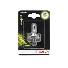Bec. far principal Bec ambalaj blister 1buc H7 12V 55W PX26D luminozitate cu pina la 90 mai mare Plus 90 se potriveste. DS DS 3 FIAT LINEA (323_, 110_), Sedan, 10.2006 - BOSCH 1 987 301 078