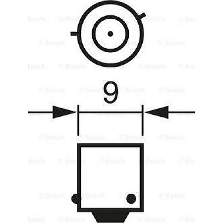 Bec, semnalizator BMW X5 (E53), Crossover, 01.2000 - 12.2006 BOSCH 1 987 302 232