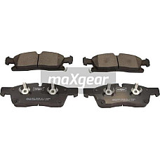 Set placute frana DODGE DURANGO (WD), Crossover, 12.2010 - Maxgear 19-3021