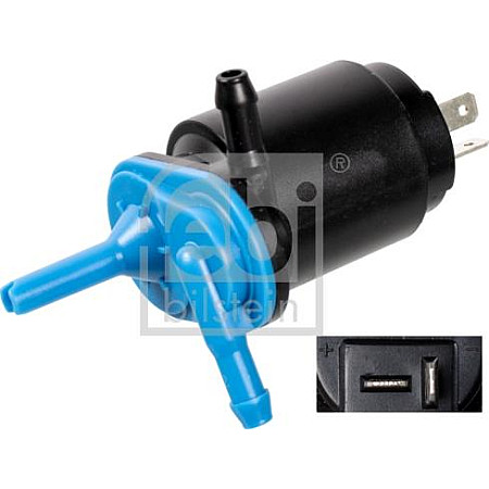 Pompa de apa.spalare parbriz pompa spalare parbriz Fiat BRAVABRAVOMAREAMULTiPLAPALiOPUNTO iTEMPRATiPO Lancia DEDRADELTA iiYZETA FIAT PALIO (178_), Hatchback, 04.1996 - Febi Bilstein 14368