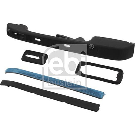 Maner usa Spate Stanga extern negru VW GOLF I GOLF II JETTA I JETTA II PASSAT B1 PASSAT B2 SANTANA 1.0-2.2 05.73- VW PASSAT (32B), Sedan, 05.1982 - 06.1989 Febi Bilstein 15440