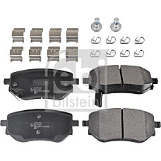 Set placute frana.frana disc Set placute frana Spate MERCEDES X 470 2.3D-3.0D 09.17- MERCEDES-BENZ X-CLASS (470), Ridica, 09.2017 - Febi Bilstein 16981