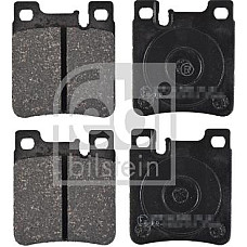 Set placute frana.frana disc Set placute frana Spate MERCEDES 124 T-MODEL S124 124 W124 C T-MODEL S202 C W202 CLK MERCEDES-BENZ E-CLASS (W210), Sedan, 06.1995 - 08.2003 Febi Bilstein 16158
