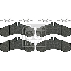 Set placute frana.frana disc Set placute frana MERCEDES SPRINTER 2-T B901 B902 SPRINTER 3-T B903 SPRINTER 4-T B90 MERCEDES-BENZ SPRINTER 3-t (906), Autobuz, 06.2006 - Febi Bilstein 16164