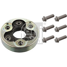 Articulatie. cardan Cuplarea elastica a arborelui elicei din fata diametru exterior 150mm surub AUDI A3 Q2 Q3 VW T-ROC (A11), Crossover, 07.2017 - Febi Bilstein 104552