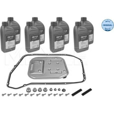 Set piese. schimb de ulei cutie de viteze automata Automatic gearbox hydraulic filter with gasket With oil 0BK 8 HP 55 8 HP 55A AUDI A6 Allroad (4GH, 4GJ, C7), Turism, 01.2012 - 09.2018 Meyle 100 135 0013