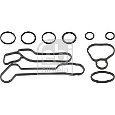 Set garnituri. radiator ulei Oil radiator gasket set ALFA ROMEO 159 CHEVROLET AVEO CRUZE TRAX FIAT CROMA OPEL ASTRA H ASTR VAUXHALL ASTRA GTC Mk VI (P10), Hatchback, 10.2011 - 10.2015 Febi Bilstein 101405