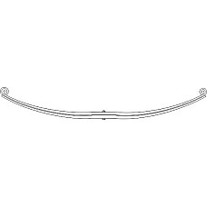 Pachet arc cu foi PEUGEOT BOXER (244), Van, 12.2001 - CS Germany 10.673.450.00