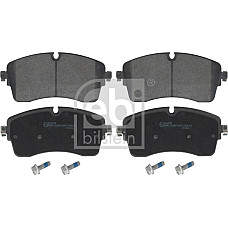 Set placute frana.frana disc Set placute frana Fata JAGUAR E-PACE LAND ROVER DISCOVERY SPORT DISCOVERY V RANGE RO LAND ROVER RANGE ROVER IV (L405), Crossover, 08.2012 - Febi Bilstein 116263